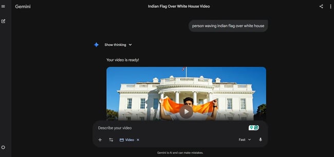 google gemini ai-generated video preview, best ai chatbot