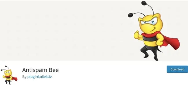 listing page of Antispam Bee plugin for WordPress