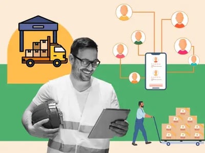 Man reading about the best crm for wholesalers