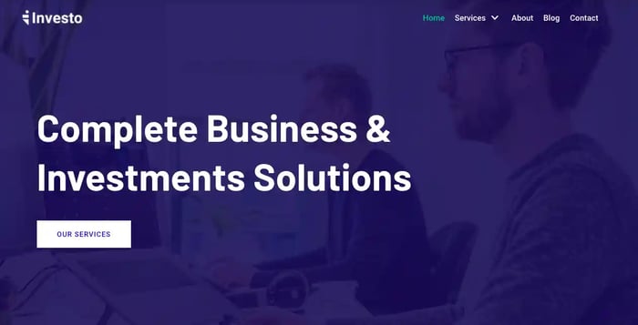 best digital agency website template: Neve WordPress theme