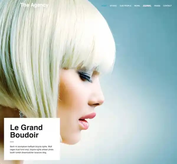 best agency website template: Agency WordPress theme