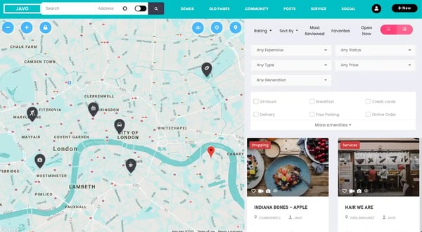 directory theme with buddypress integration example