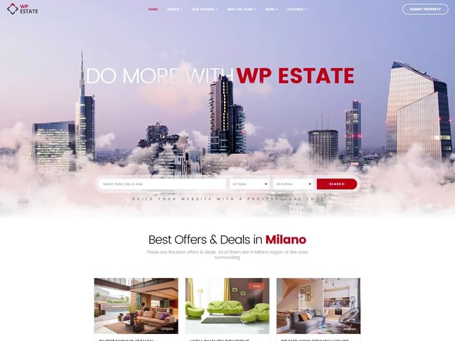 WP Estate WordPress Theme