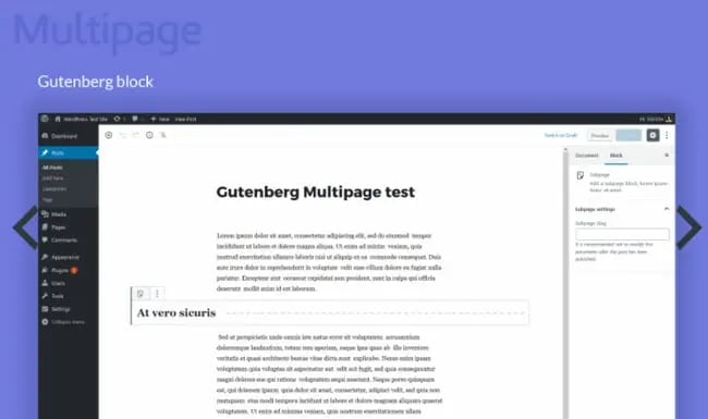 Best table of contents WordPress plugins: mutlipage table of contents