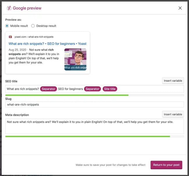 Yoast SEO