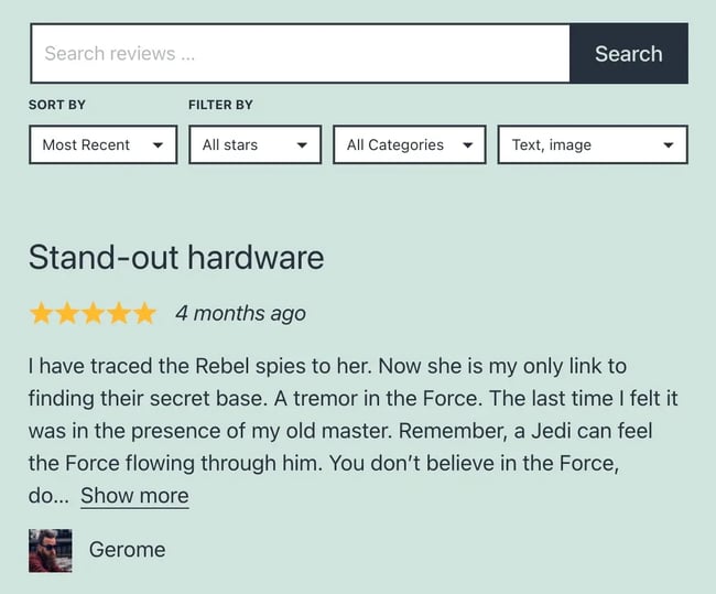 wordpress review plugin, site reviews