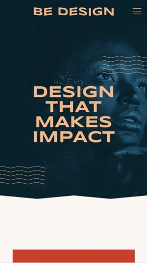 Betheme mobile design