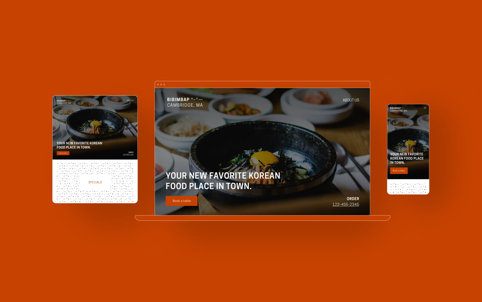 bibimbap theme demo