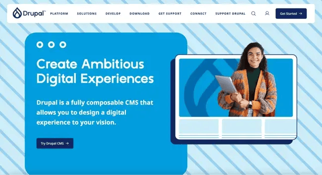 Drupal �� a blogging platform for complex content environments