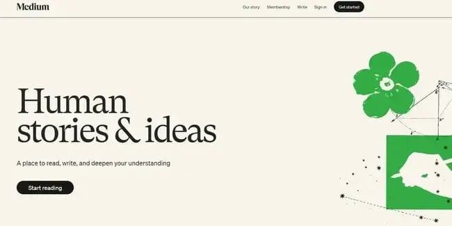 Medium �� a blogging platform for long-form storytelling and persona branding