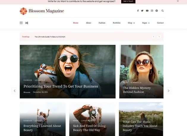 blossom magazine pro