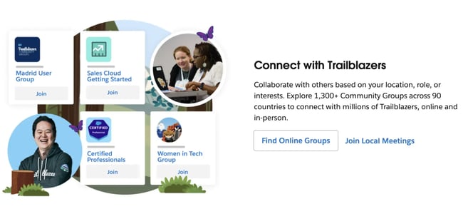 brand storytelling example, salesforce trailblazer