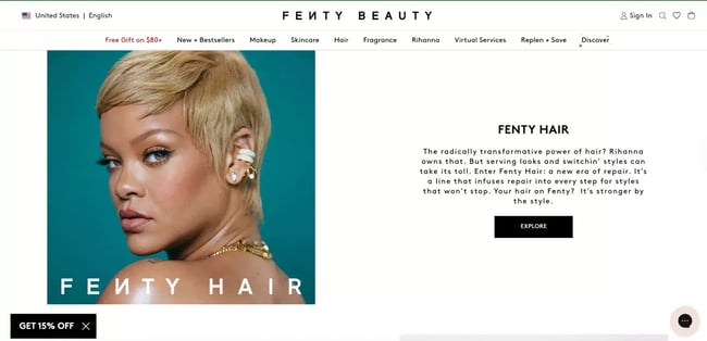brand voice, fenty
