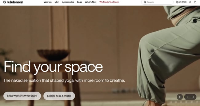 branding consistency, lululemon