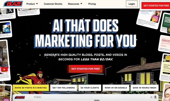 branding, blaze ai