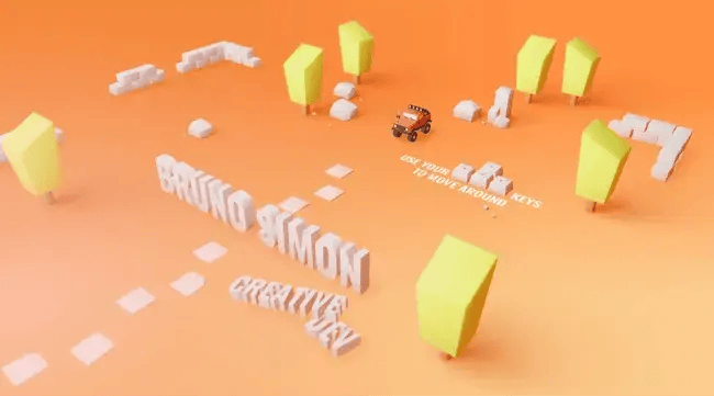 bruno simon freelancer website design