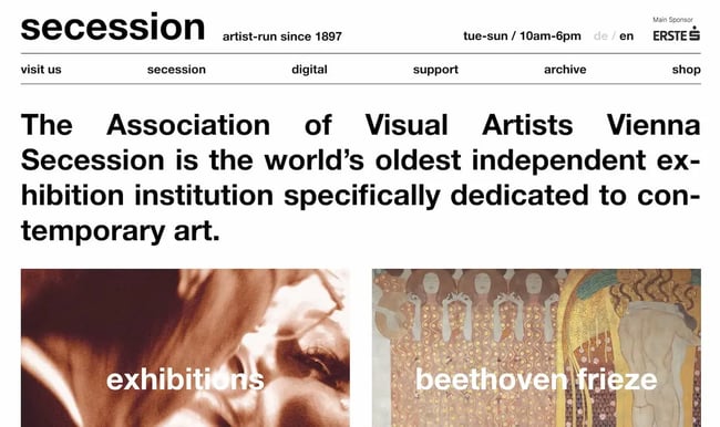 brutalist web design, sussession