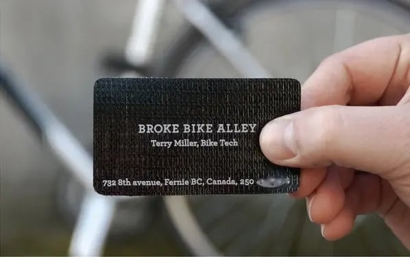 business card ideas - better than duct tape