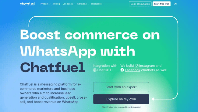chatbot tools, chatfuel