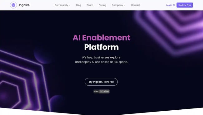 chatbot tools, ingest