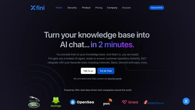 chatbot tools, xfini