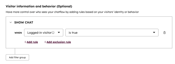 chatflows-target-chatflow-logged-in-visitors