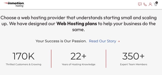 cheap web hosting platform, inmotion hosting