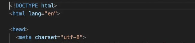 checking your site for utf-8 via meta tag