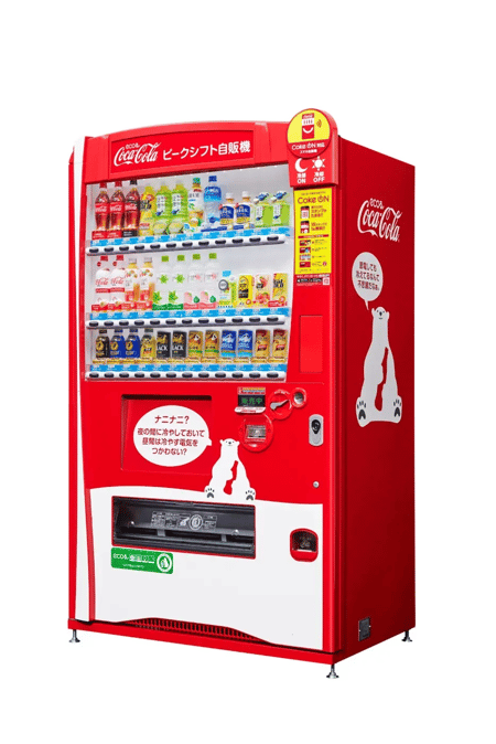 coca-cola built a predictive model using aiaas to determine optimal vending machine locations and the right product lineup within each machine.
