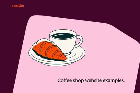 coffee shop website examples