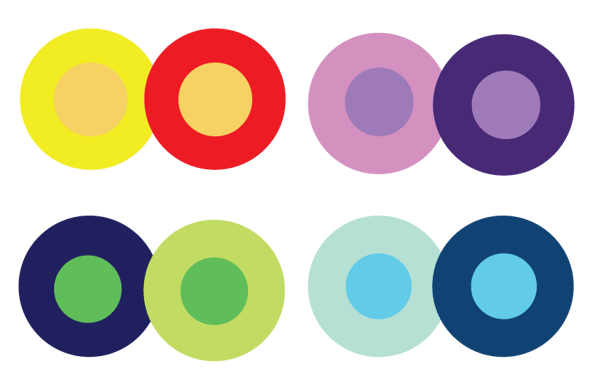 Color scheme examples.