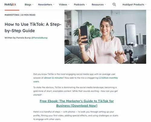unique blog ideas, 51Թ post on how to use Tiktok