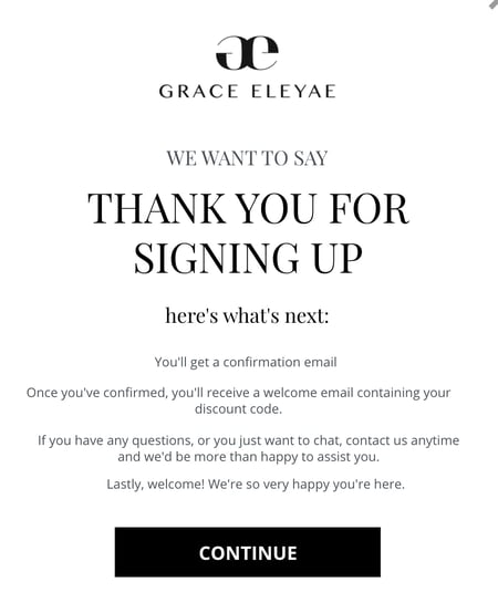 conversion path example thank you page 