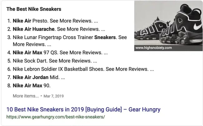 Website title examples