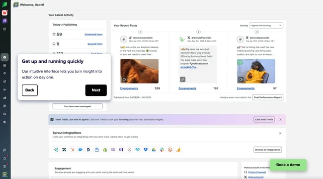 SproutSocial: a content marketing analytics tool for social media