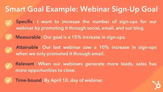 smart goal example