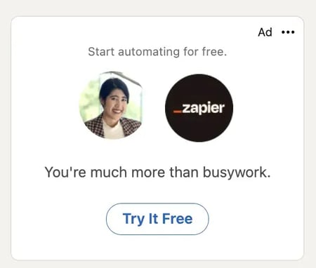 context marketing, linked in