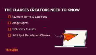 the clauses creators need to know