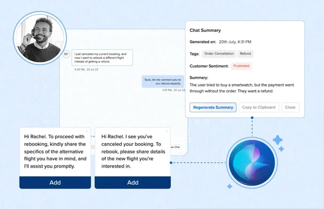 Conversational AI for customer service makes agents more productive