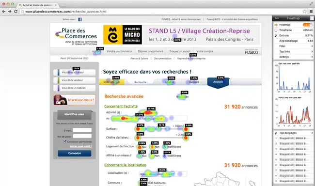 CRO Analytics Tool - Heatmap.com