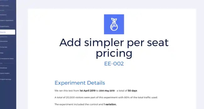 Feedback Tools - Effective Experiments