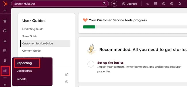 cost per lead benchmarks - hubspot¡¯s reporting dashboard