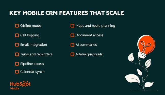 crm app features