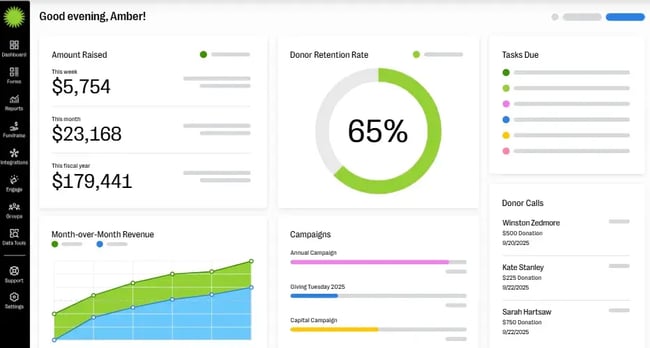 crm software for small nonprofits - Bloomerang