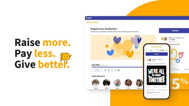 crm software for small nonprofits - givebutter