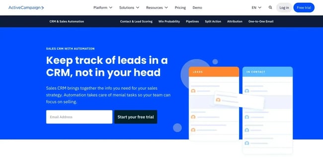 crm systems, active campaign
