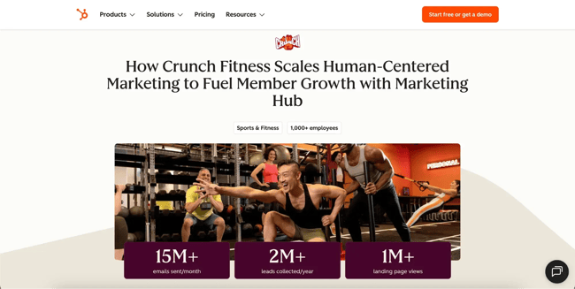 CRM for gyms case study