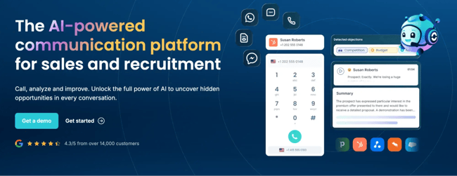 crm with dialer, Ringover