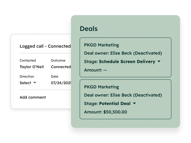crm with dialer, HubSpot Call Tracking Software