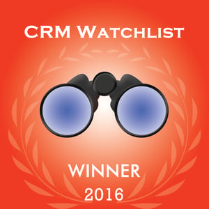 HubSpot Named Winner of 2016 CRM Watchlist